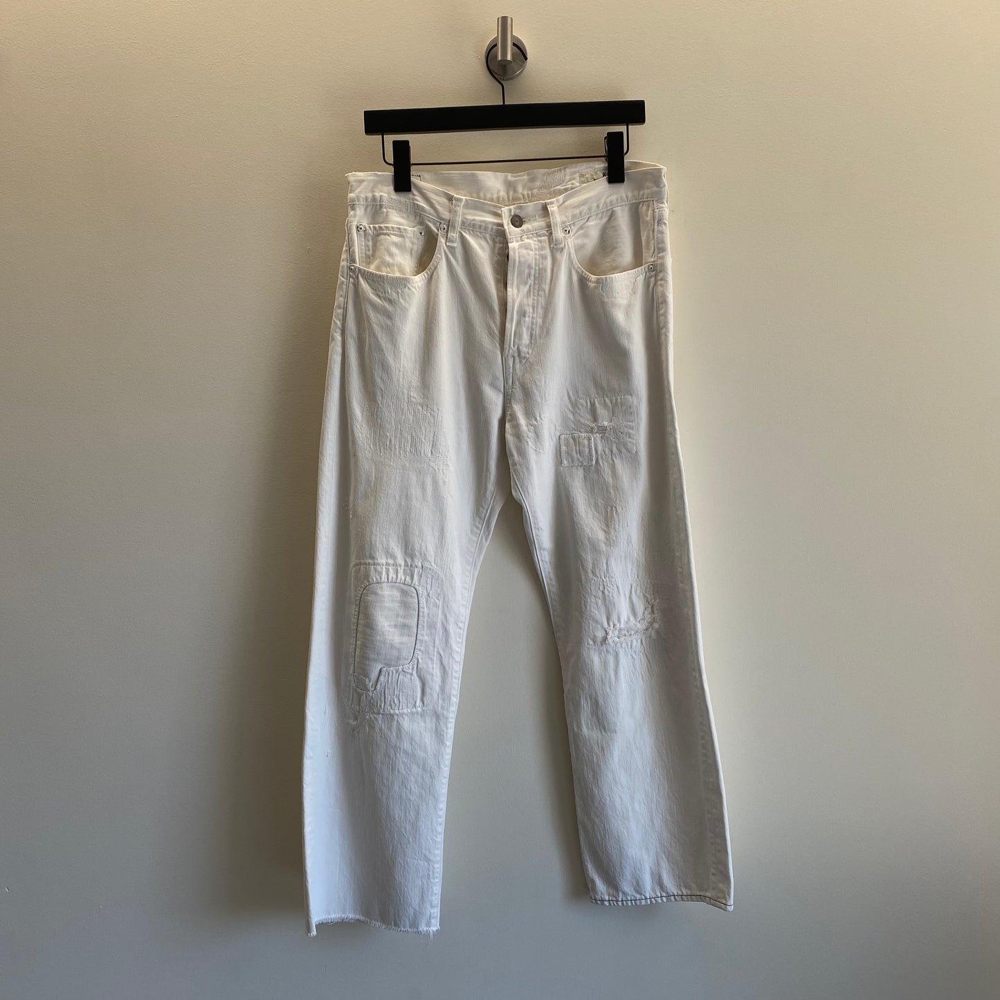 Kapital White Jeans Damage & Remake 5P