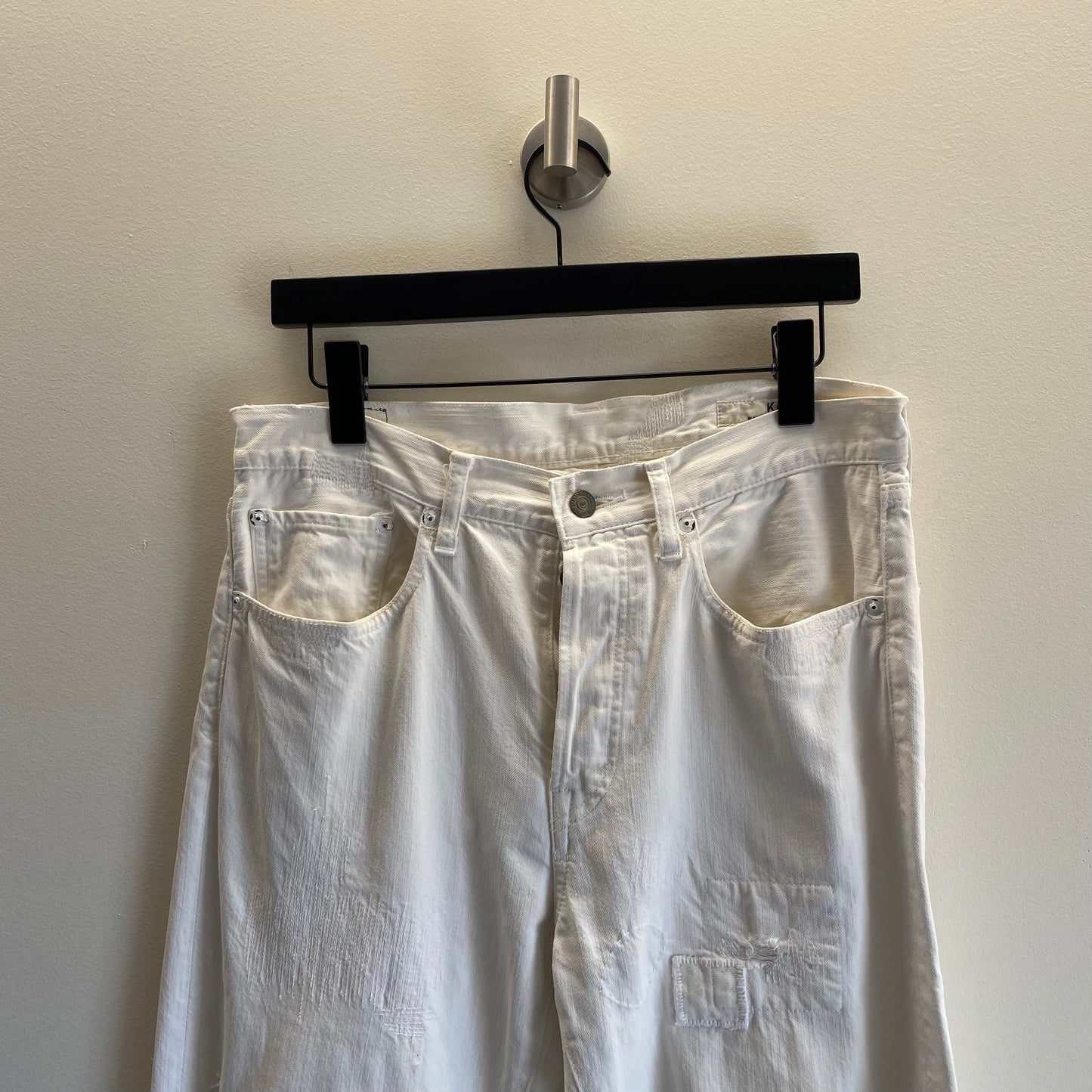 Kapital White Jeans Damage & Remake 5P