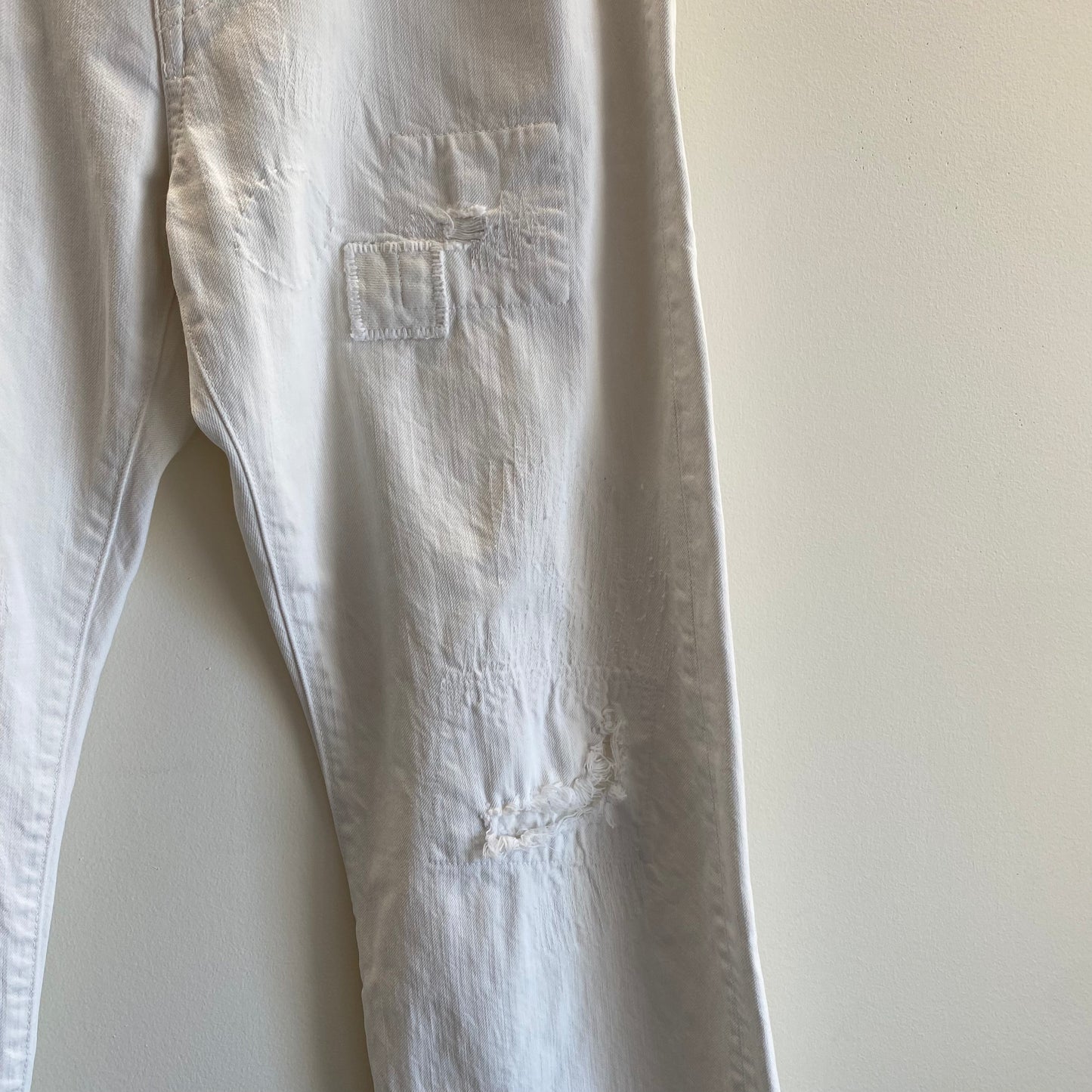 Kapital White Jeans Damage & Remake 5P