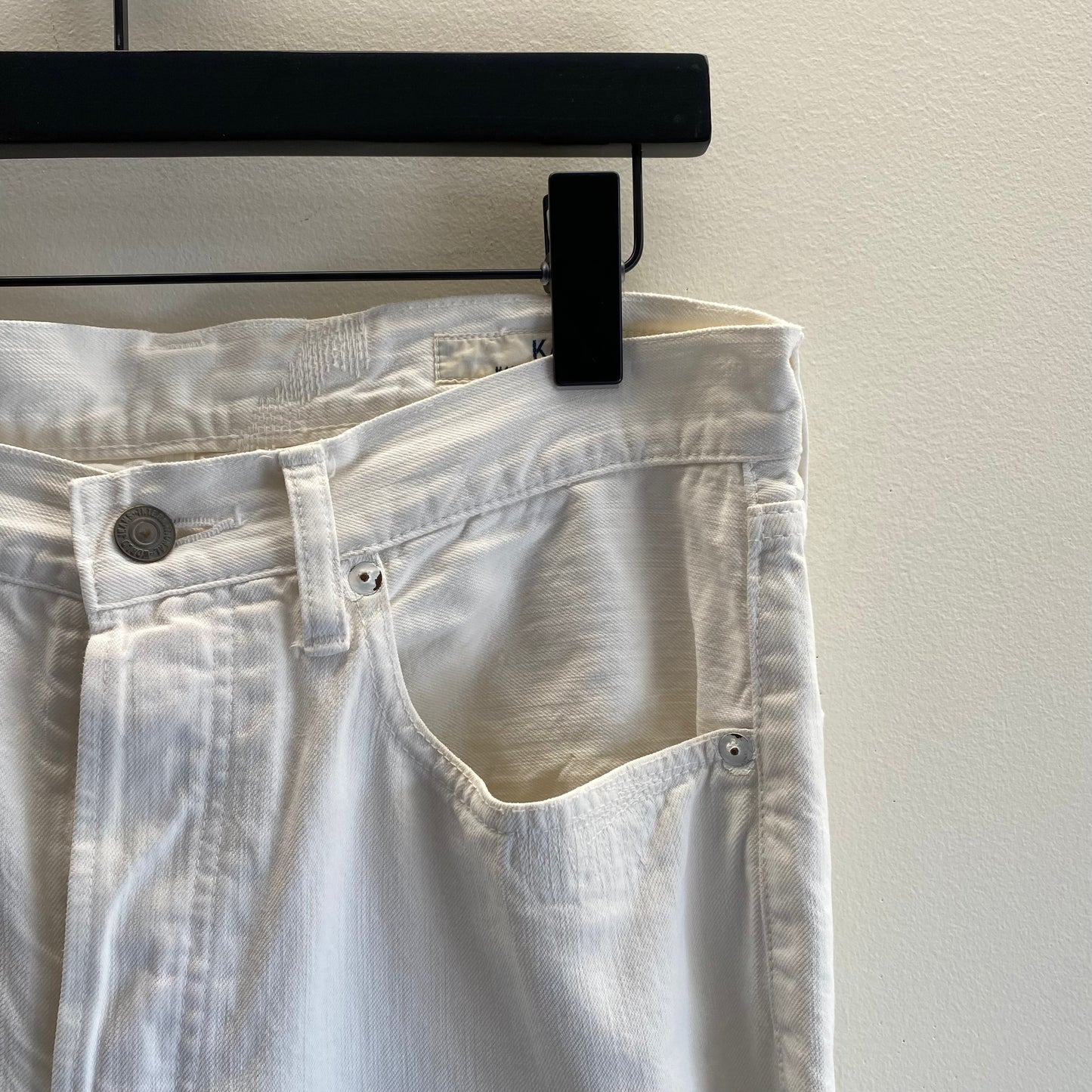 Kapital White Jeans Damage & Remake 5P