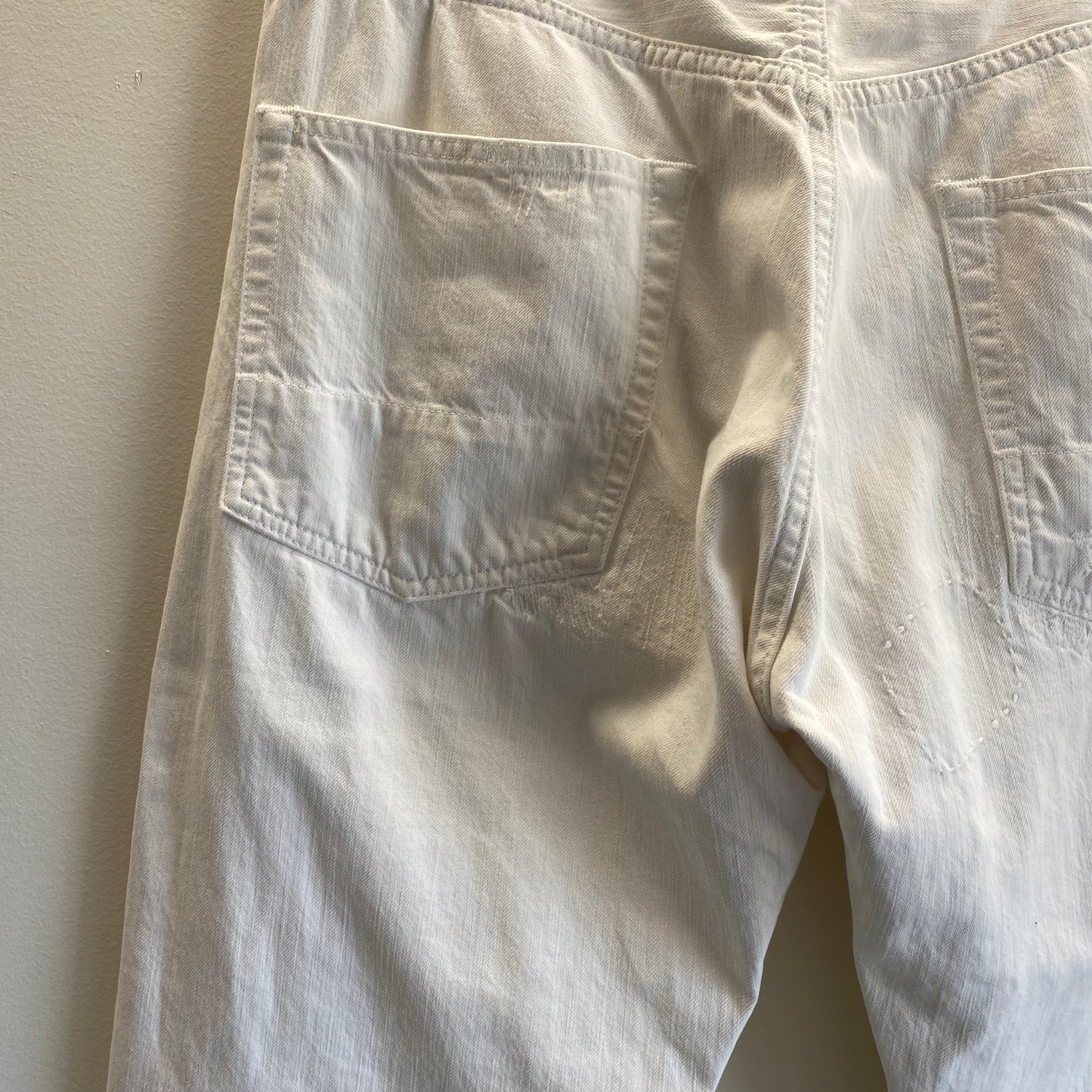 Kapital White Jeans Damage & Remake 5P