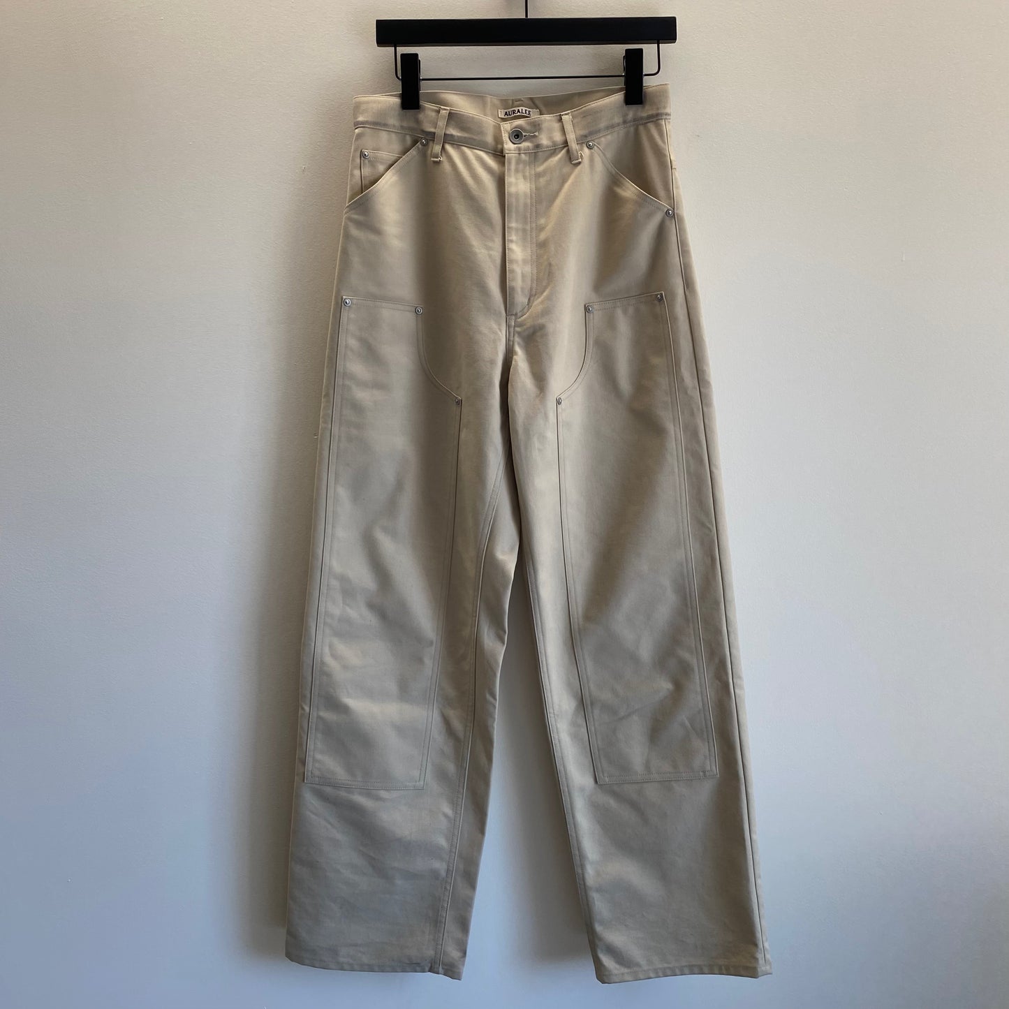 Auralee Oiled Canvas Painter Pants