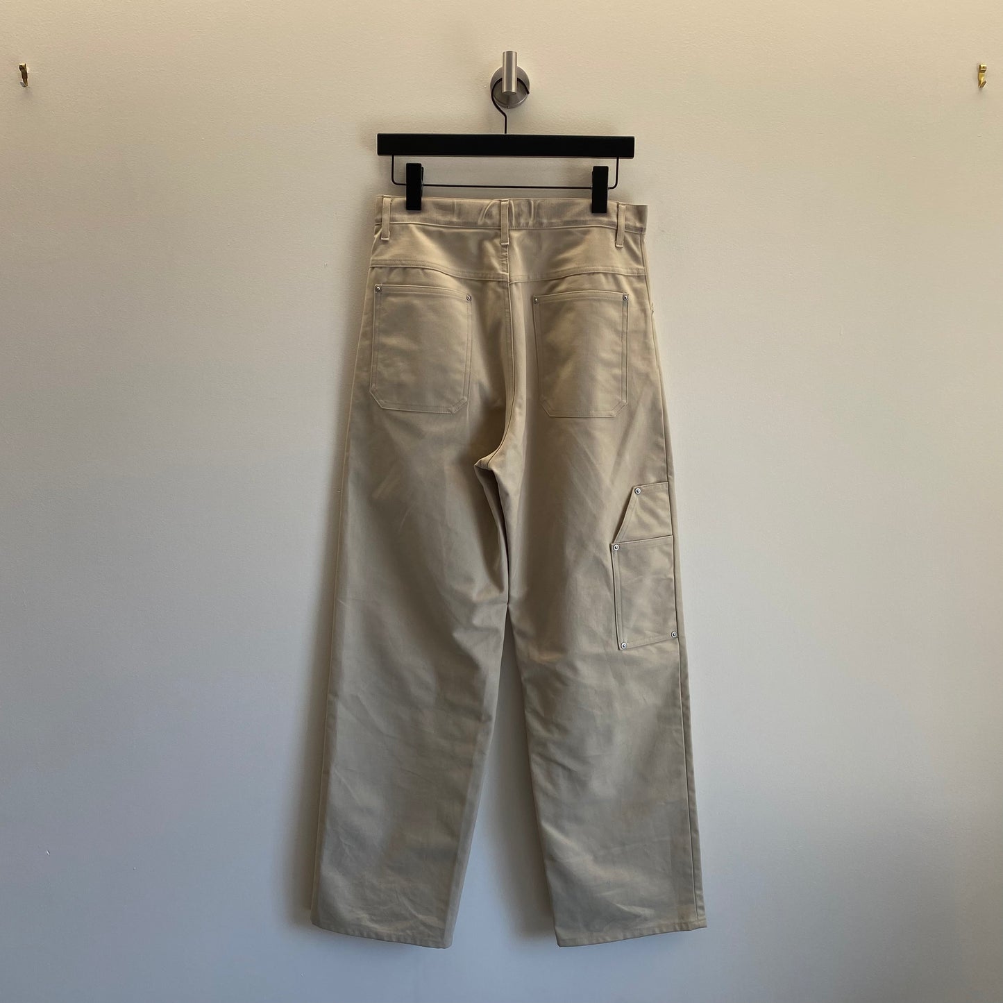 Auralee Oiled Canvas Painter Pants