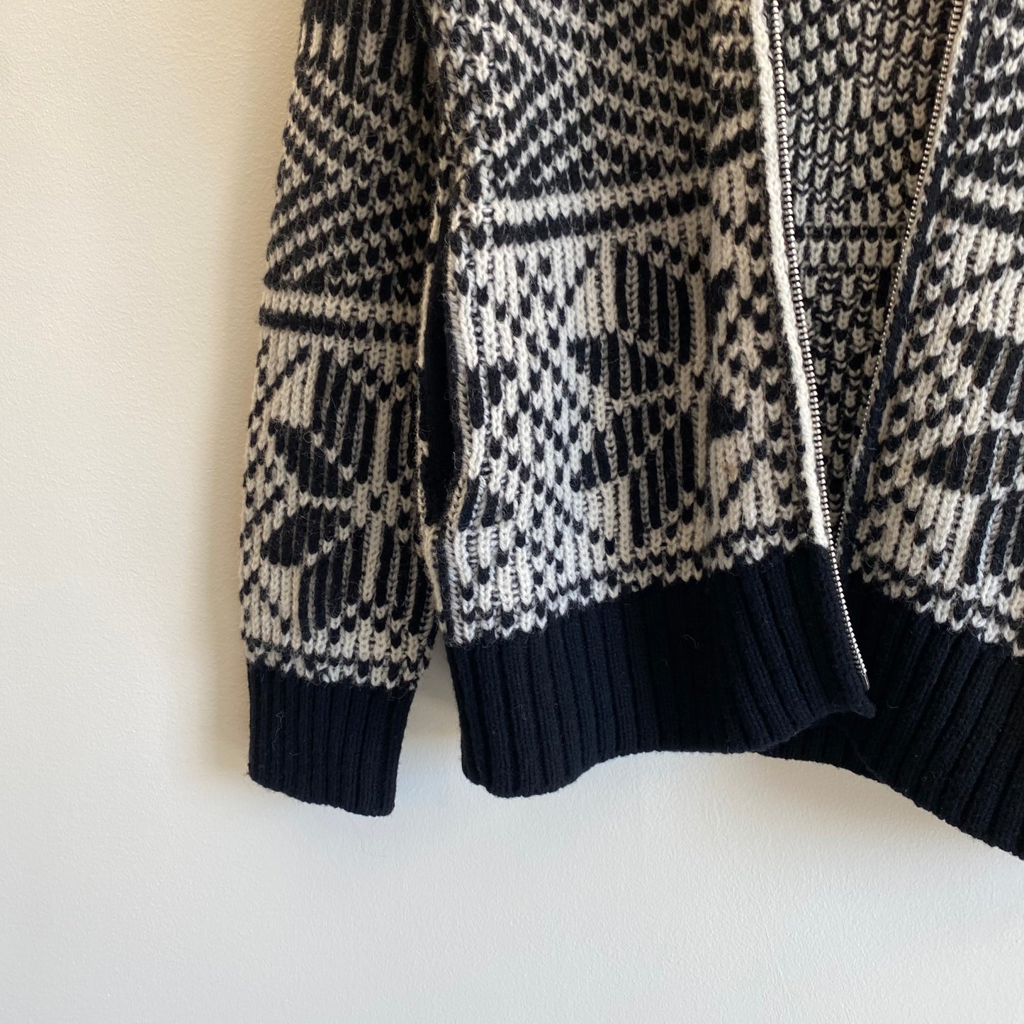 Comme des Garçons Homme Patterned Knit Cardigan