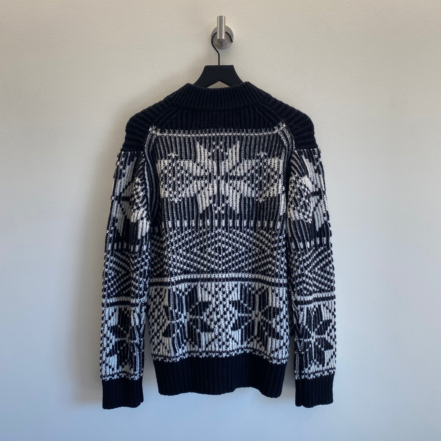 Comme des Garçons Homme Patterned Knit Cardigan