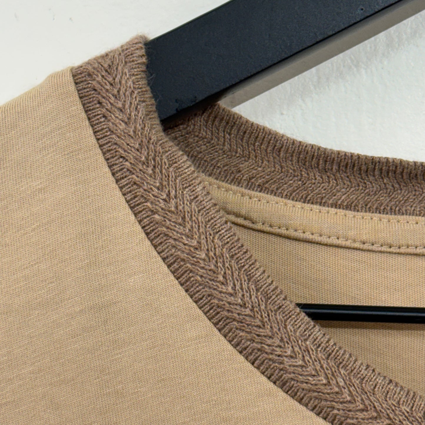Maison Margiela Knit Collar T-Shirt