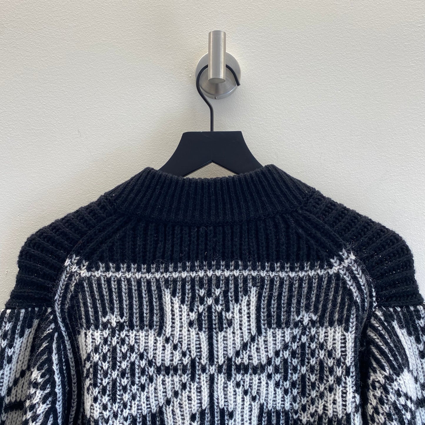 Comme des Garçons Homme Patterned Knit Cardigan