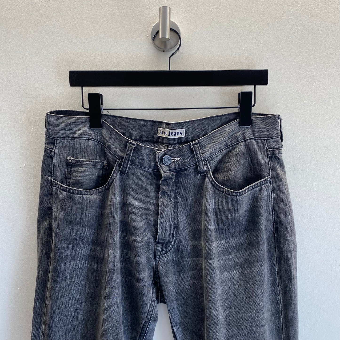 Acne Jeans Loose Flare Denim Jeans