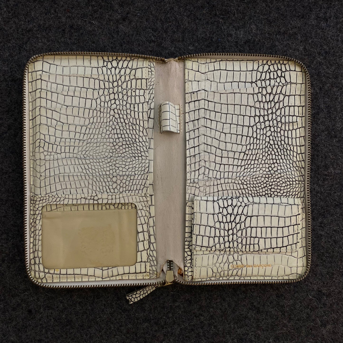 Comme des Garçons Long Alligator Wallet