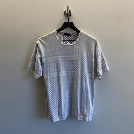 Comme des Garçons 2003 Checkered Logo Tee