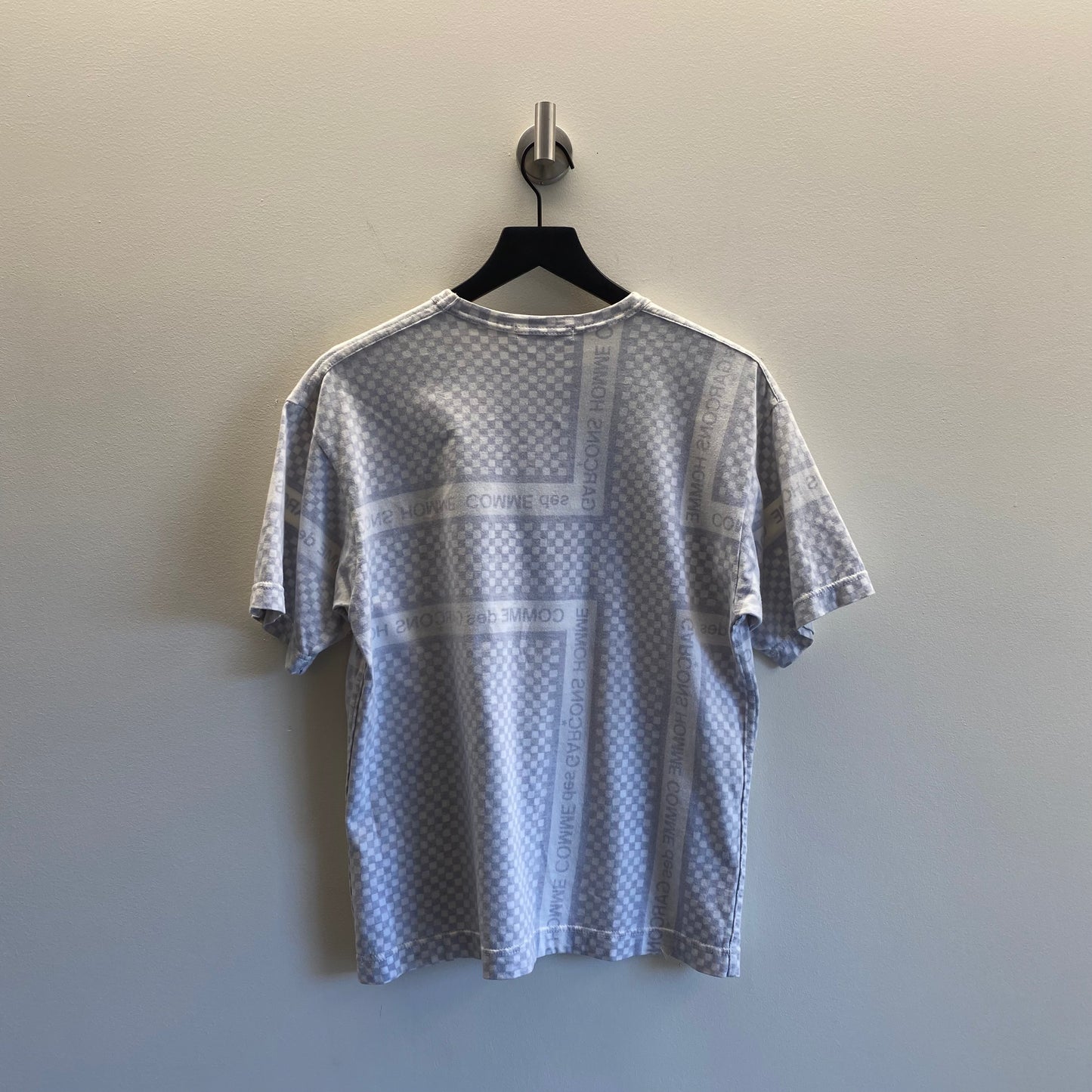 Comme des Garçons 2003 Checkered Logo Tee