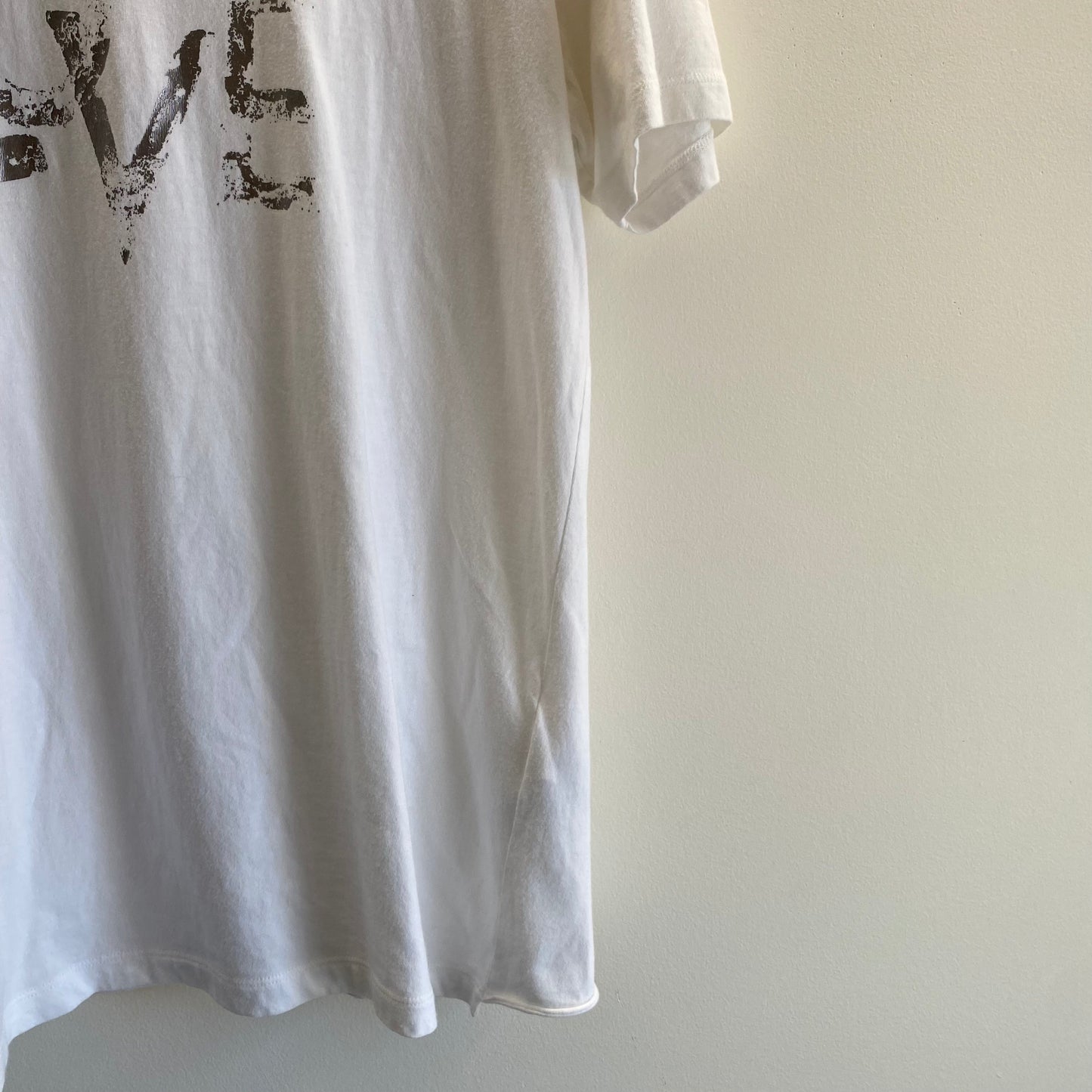 Saint Laurent Paris 19SS Metallic "Love" T-Shirt