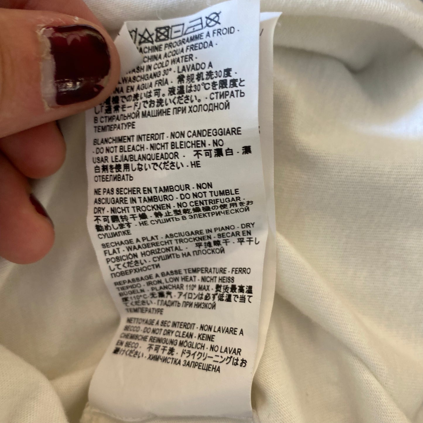 Saint Laurent Paris 19SS Metallic "Love" T-Shirt