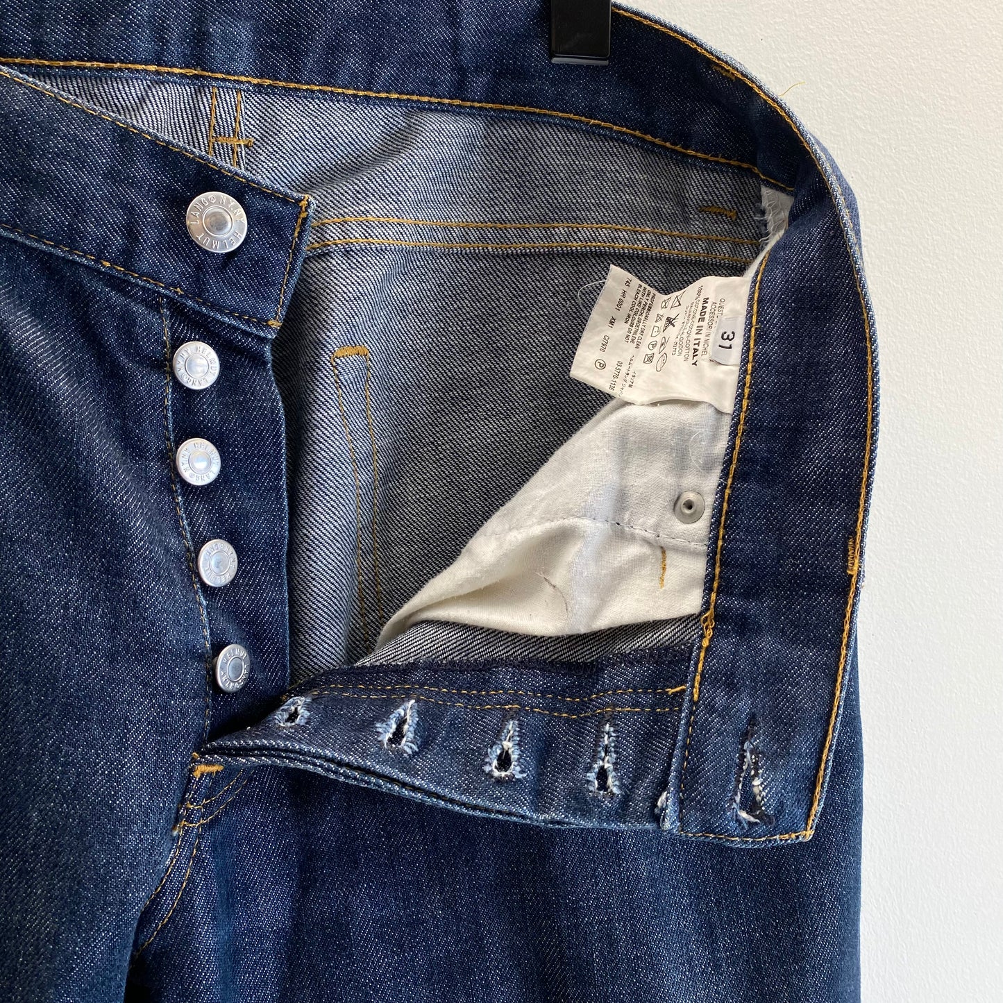 Helmut Lang Vintage Classic Cut Denim