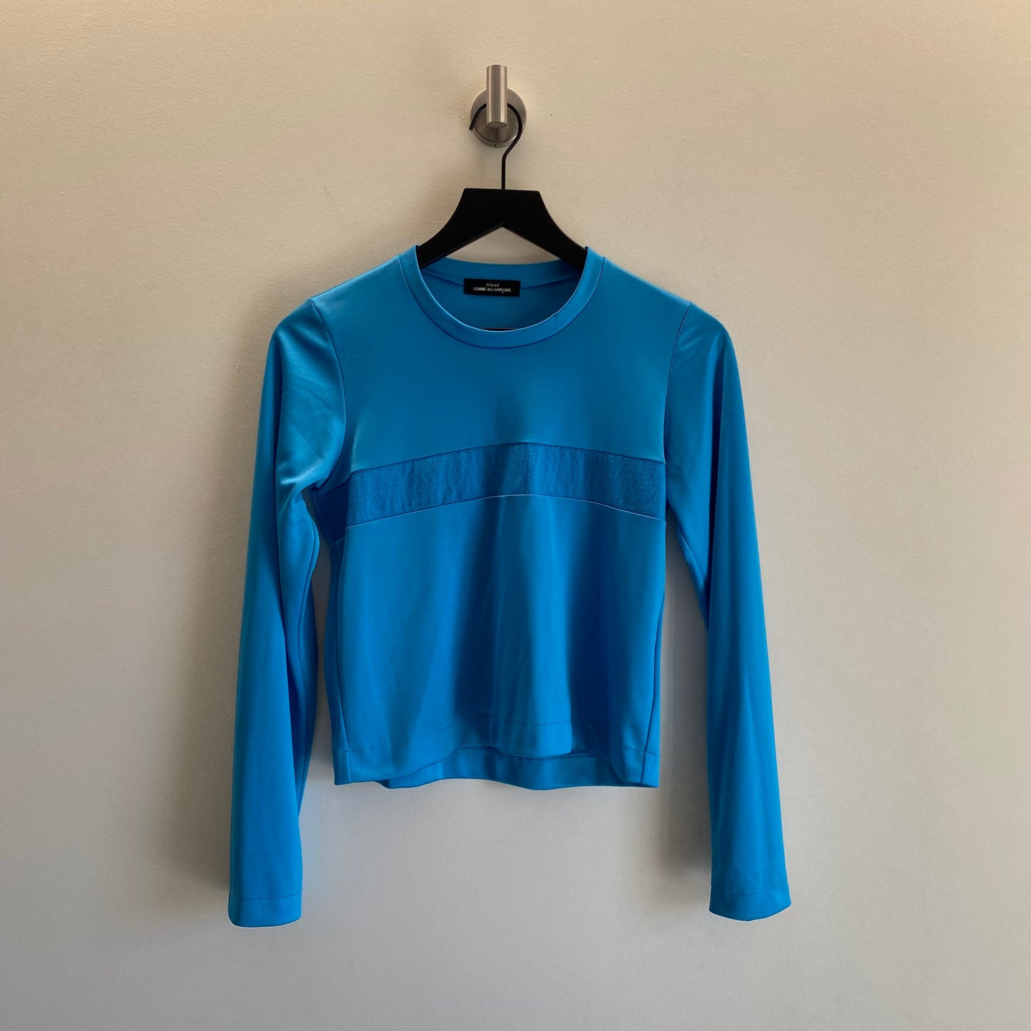 Comme des Garcons Tricot 1999 Blue Wool Stripe Longleeve