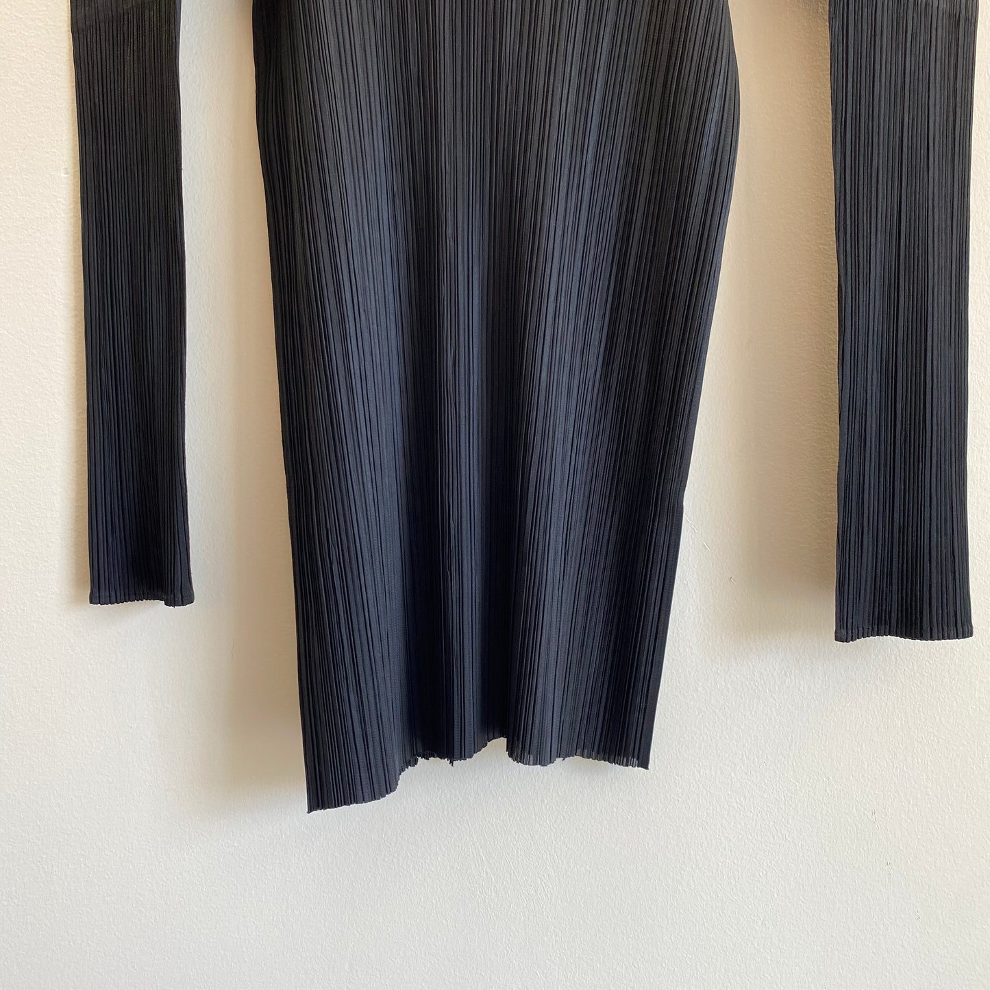 Issey Miyake Pleats Please Long Sleeve Turtleneck