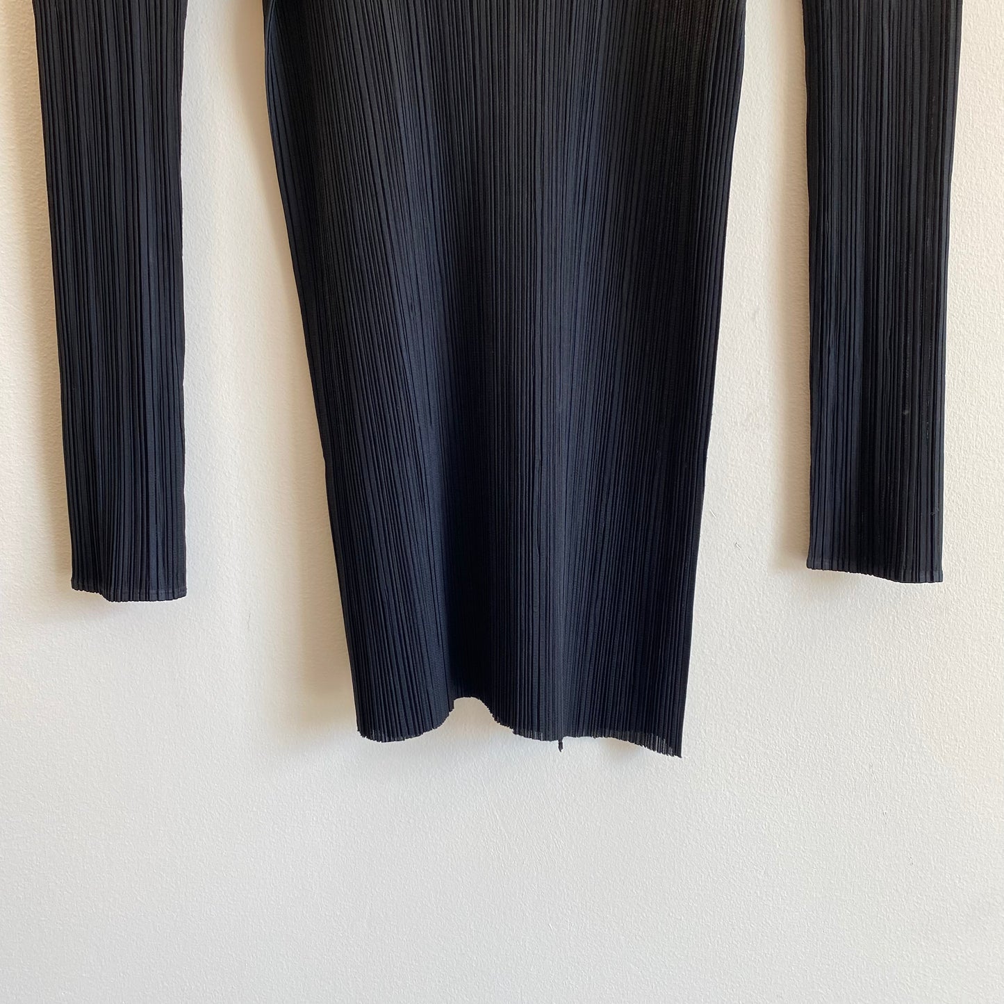 Issey Miyake Pleats Please Long Sleeve Turtleneck
