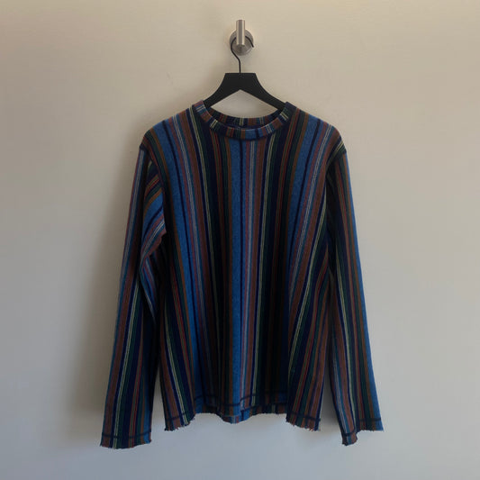 Comme des Garcons Junya Watanabe Terry Striped Longsleeve