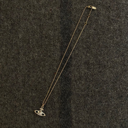 Vivienne Westwood Silver Orb Necklace