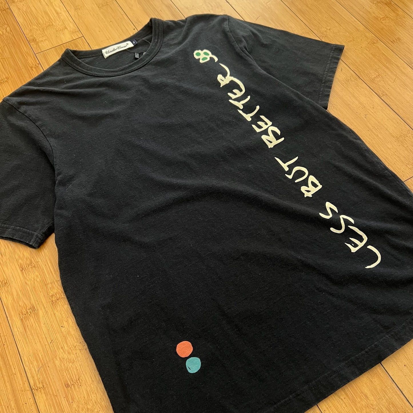 Undercover Black Dieter Rams SS2010 T-Shirt