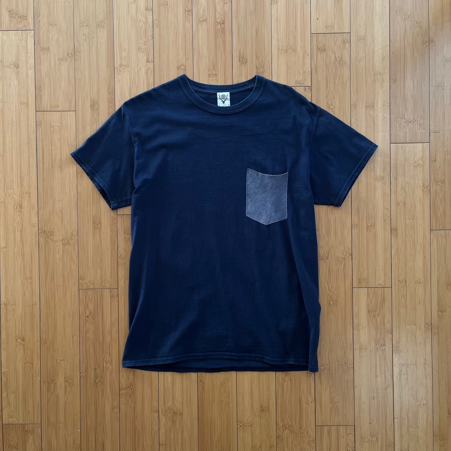 South2West8 Leather Pocket T-Shirt