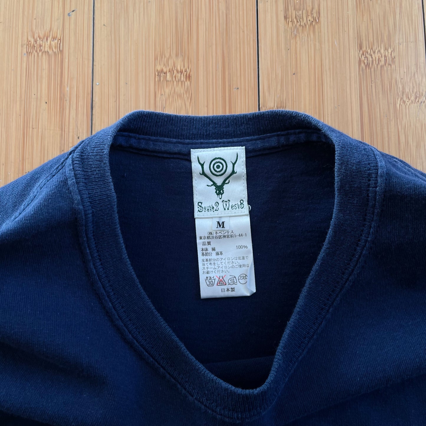 South2West8 Leather Pocket T-Shirt
