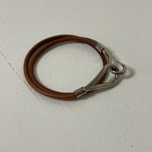 Hermes Jumbo Leather Bracelet