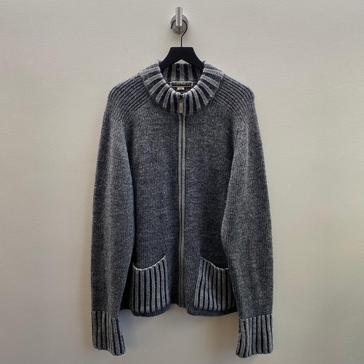 Jean Paul Gaultier Homme Object Zip-Up Knit Jacket
