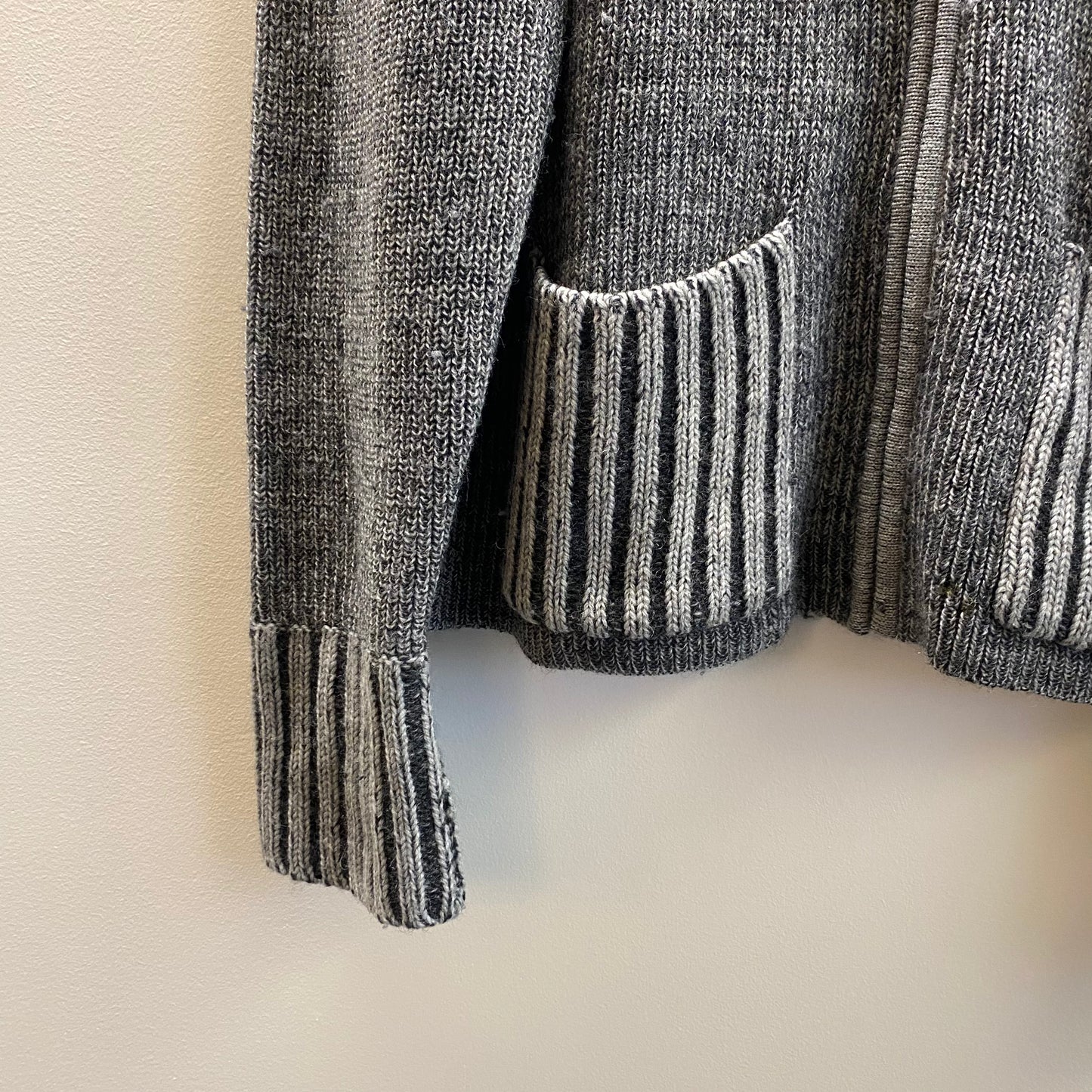 Jean Paul Gaultier Homme Object Zip-Up Knit Jacket