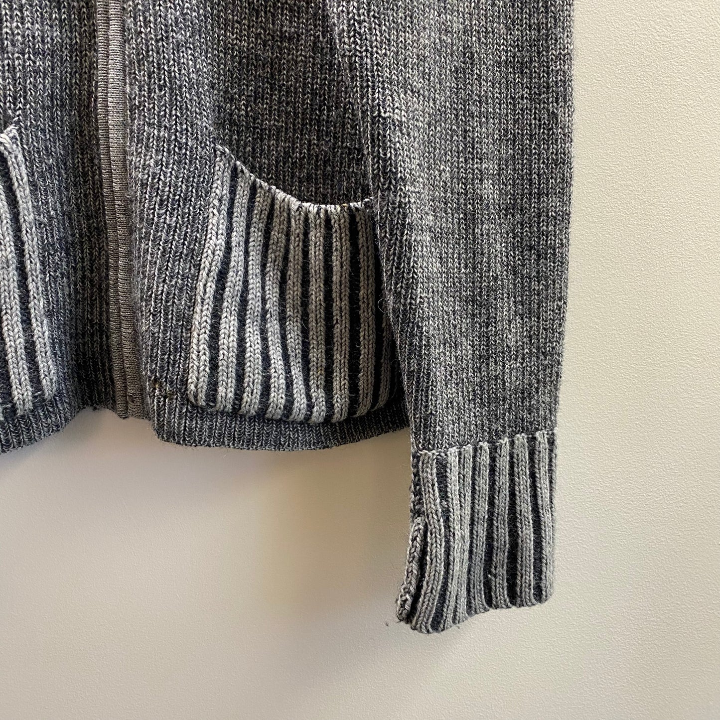 Jean Paul Gaultier Homme Object Zip-Up Knit Jacket