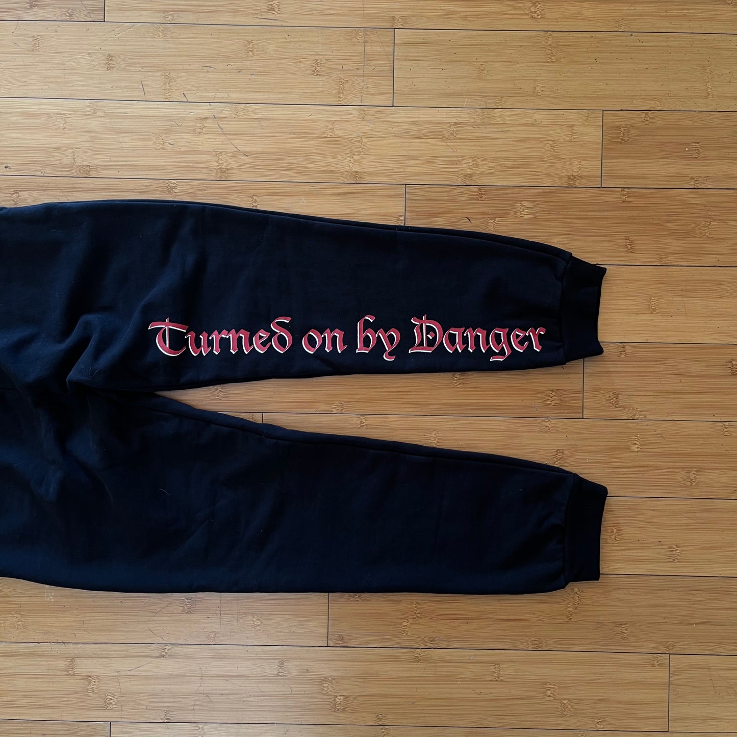 Vetements "Turned On By Danger" Sweatpants