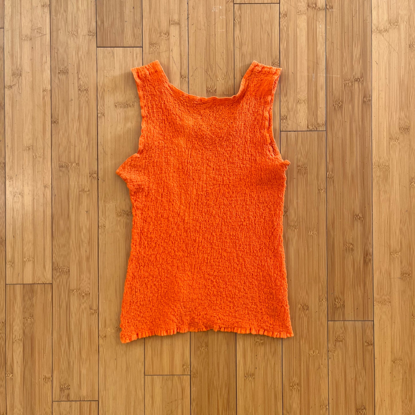 Issey Miyake ME Crinkle Tank-Top