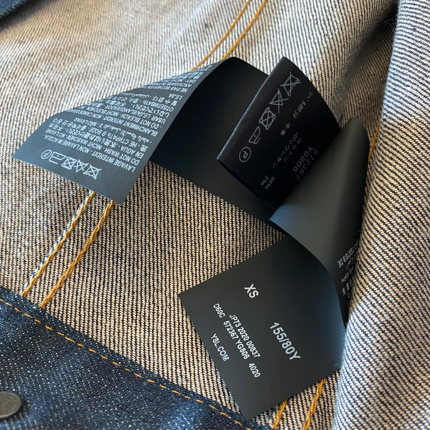 Saint Laurent Paris Denim Jacket