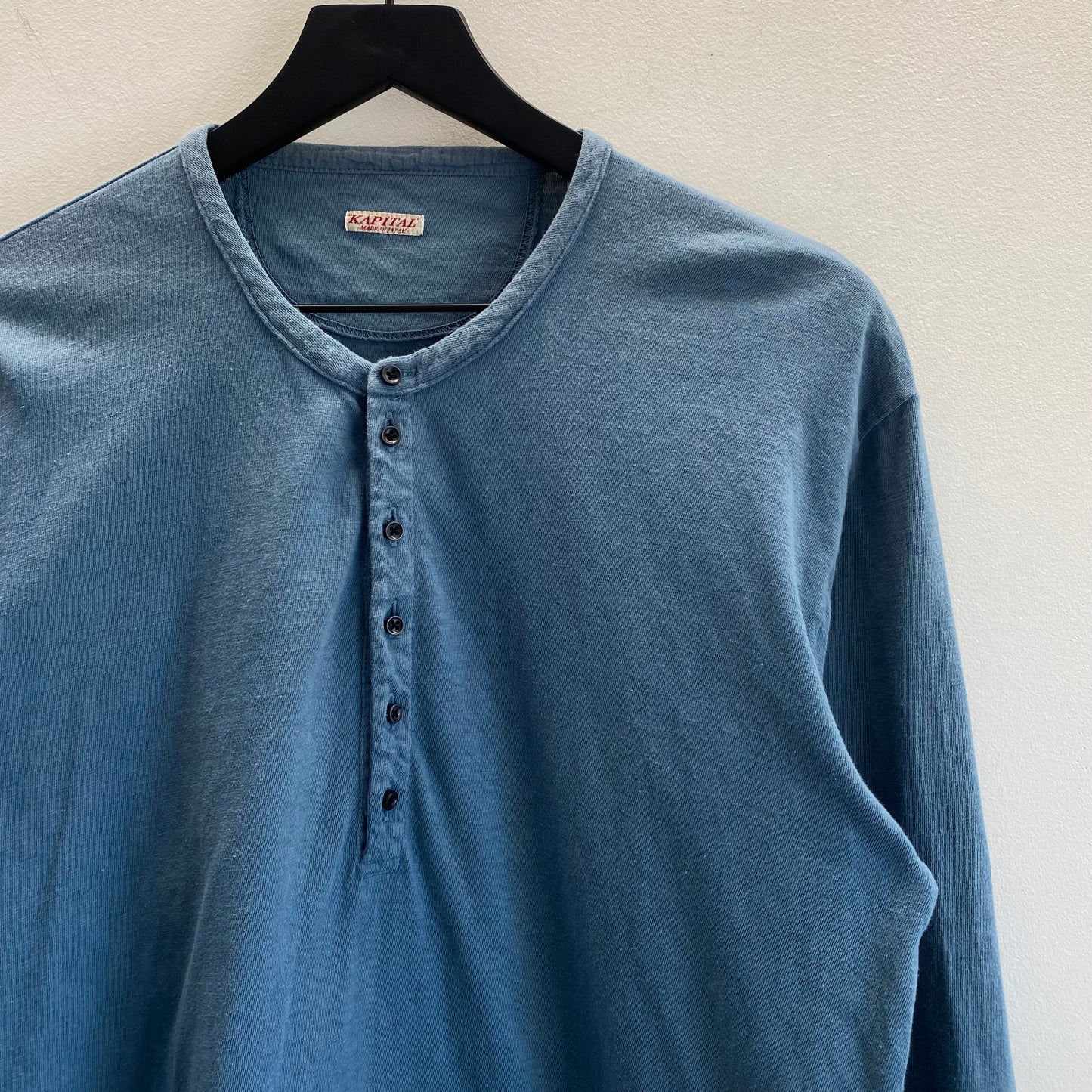 Kapital Henley Long-Sleeve T-Shirt