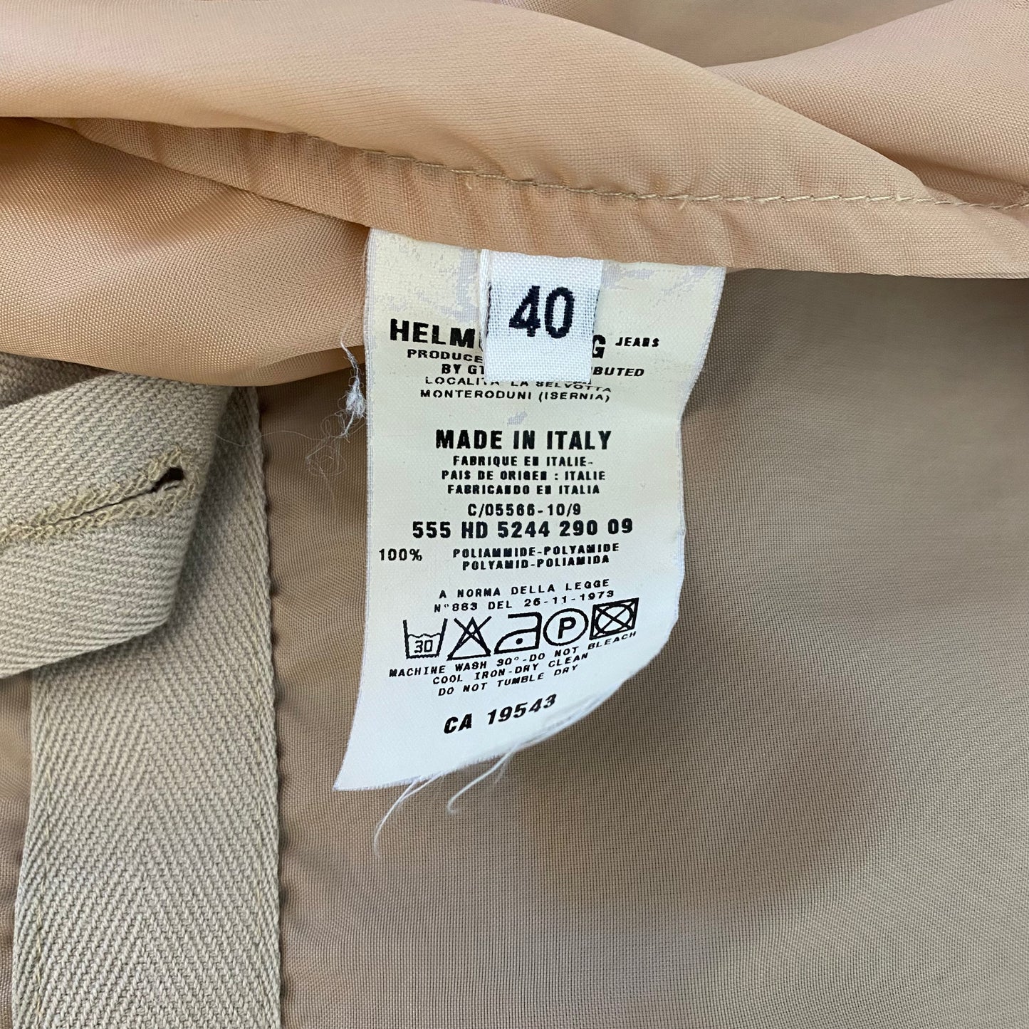 Helmut Lang 1998 Anorak Parachute Jacket