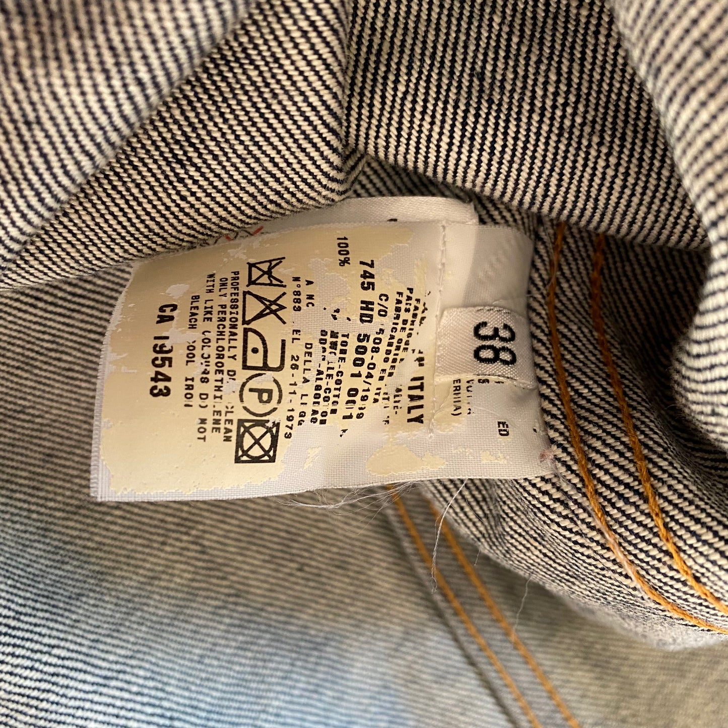 Helmut Lang Denim Jacket 1999