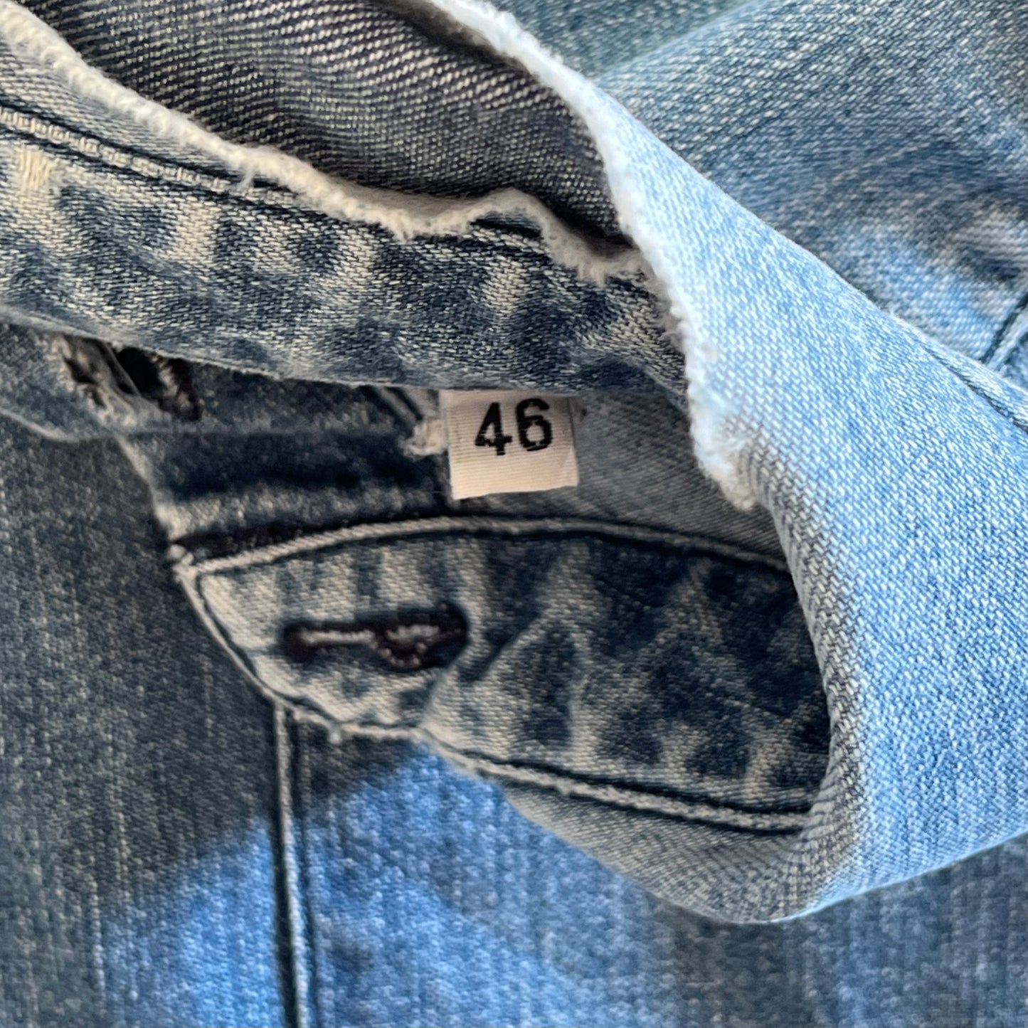 Helmut Lang Denim Long-Sleeve Button-Up