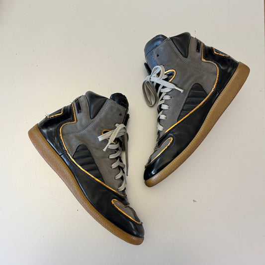 Margiela High Top GAT Leather Sneakers