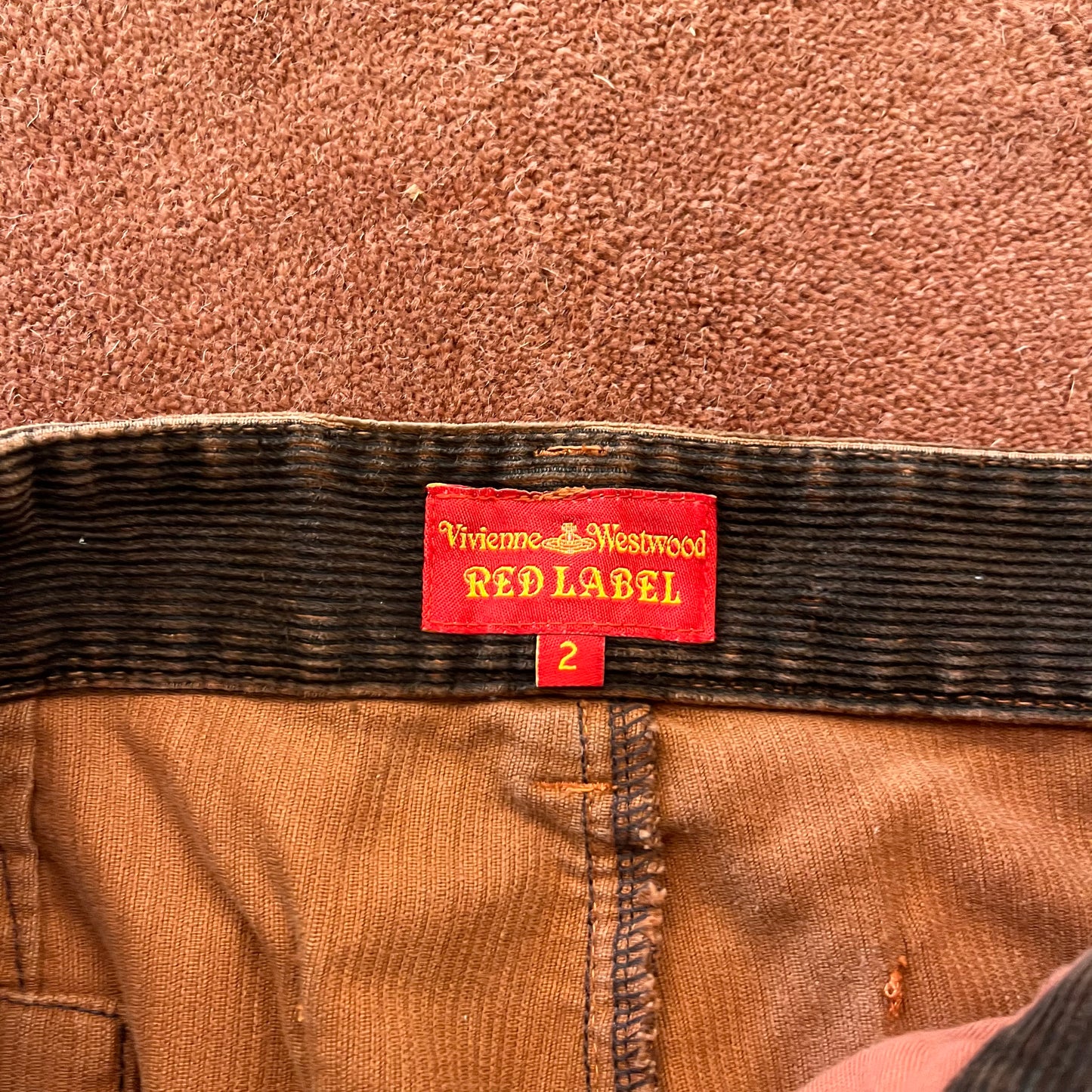 Vivienne Westwood Red Label Women's Corduroy Pants