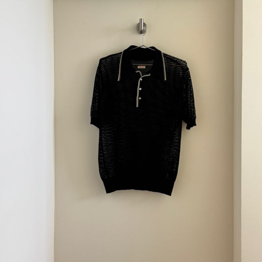 Kapital 12G Knit Mesh Polo