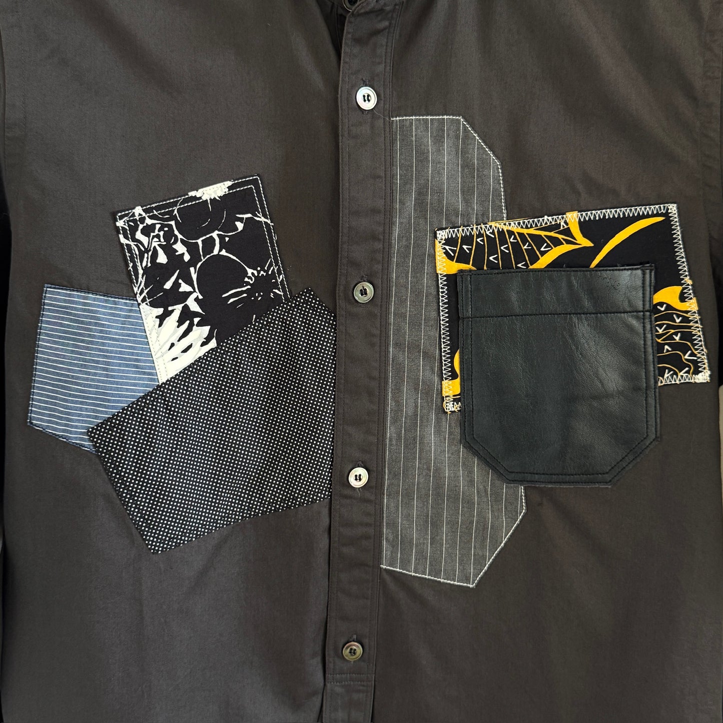 Junya Watanable Comme des Garcons Patchwork Shirt