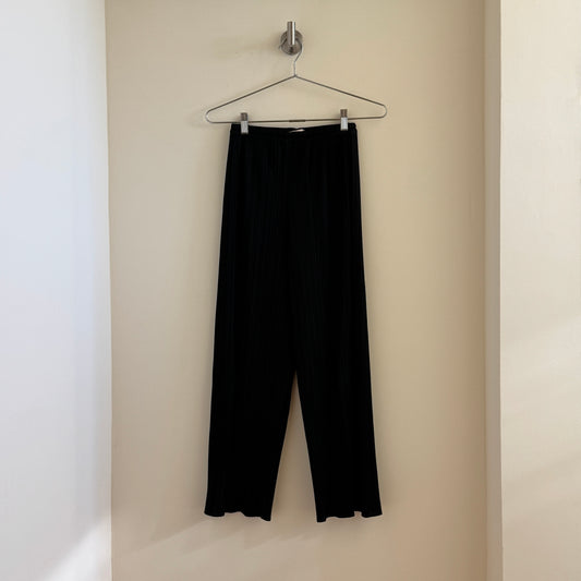 Issey Miyake Vintage Pleats Please Black Trousers