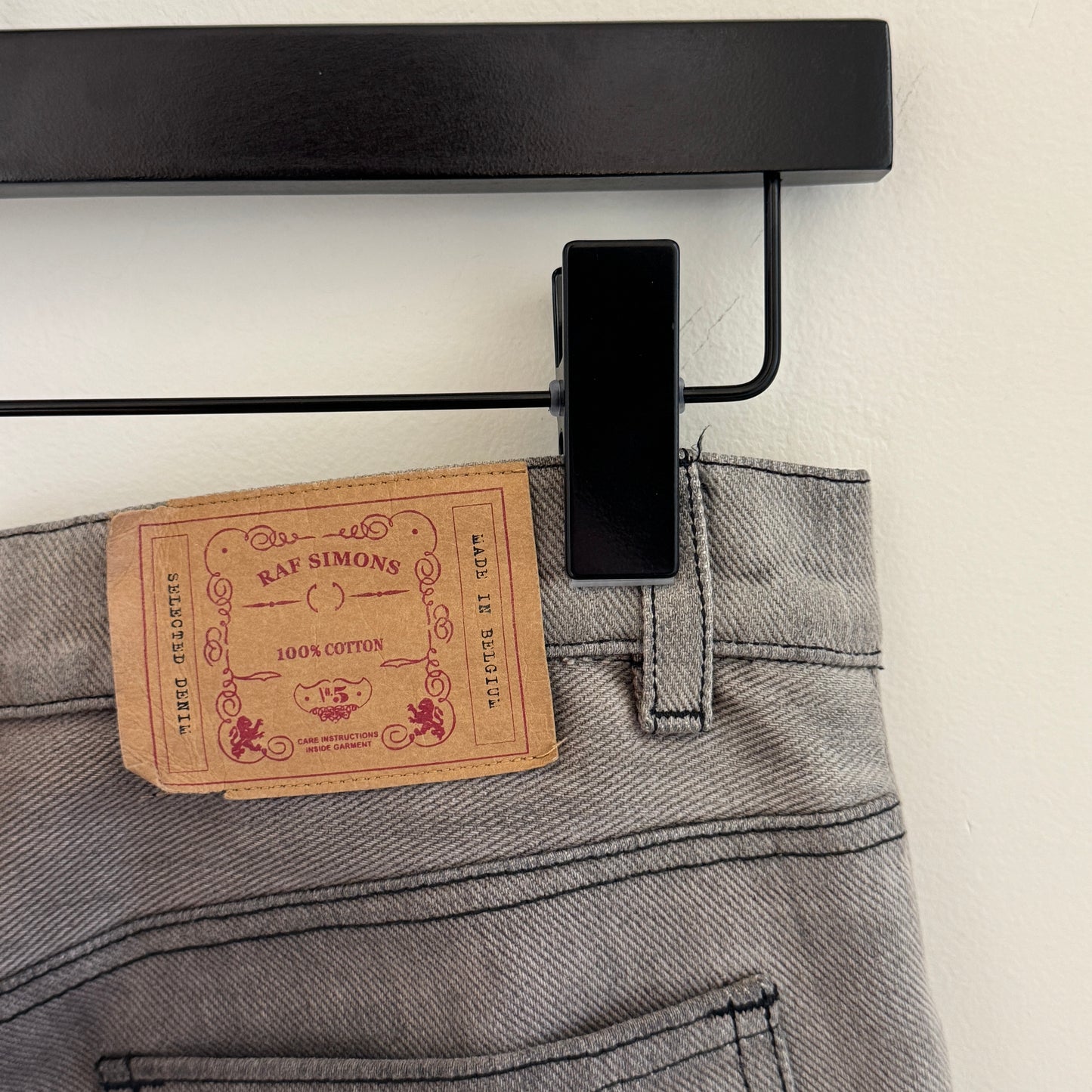 Raf Simons AW 03'-04' Grey Wash Denim Jeans