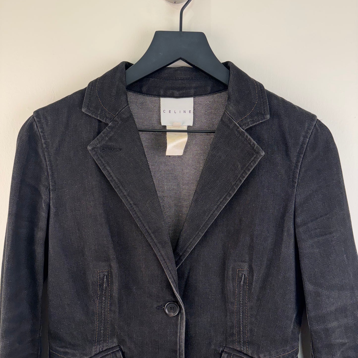 Celine Denim Tailored Jacket