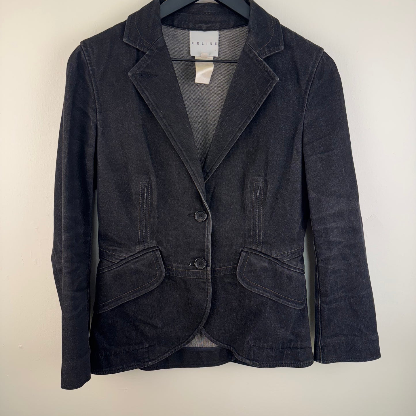 Celine Denim Tailored Jacket