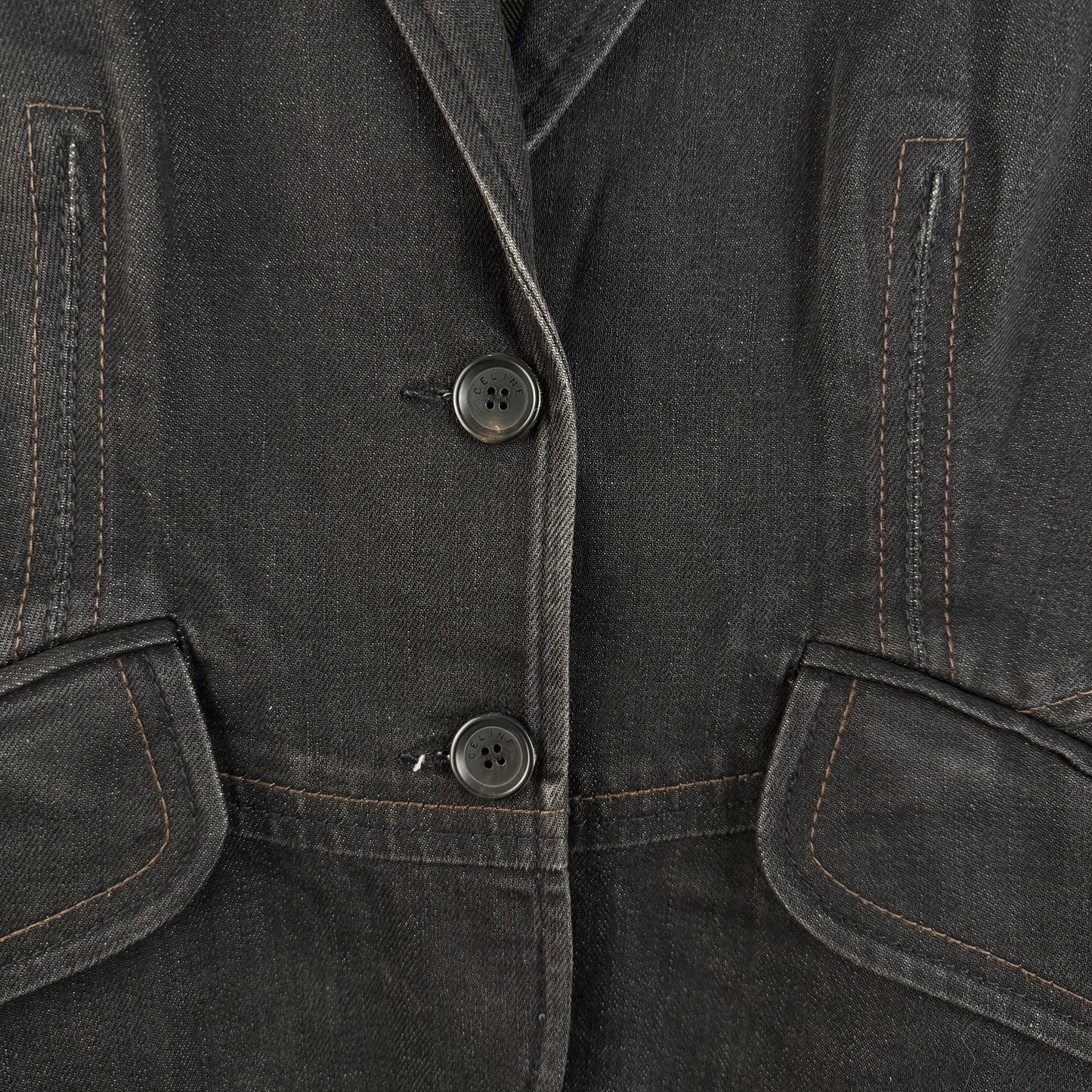 Celine Denim Tailored Jacket