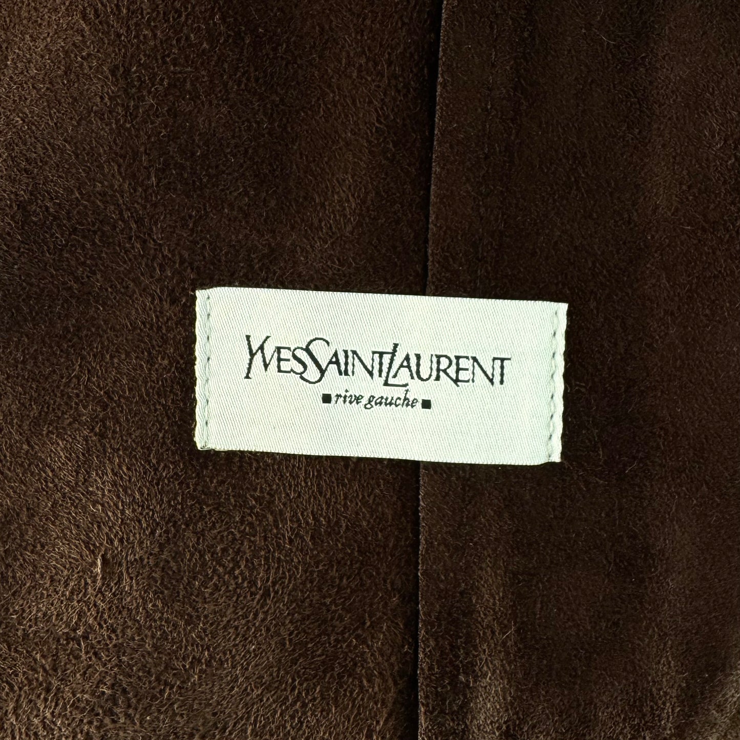Yves Saint Laurent Rive Gauche Suede Jacket
