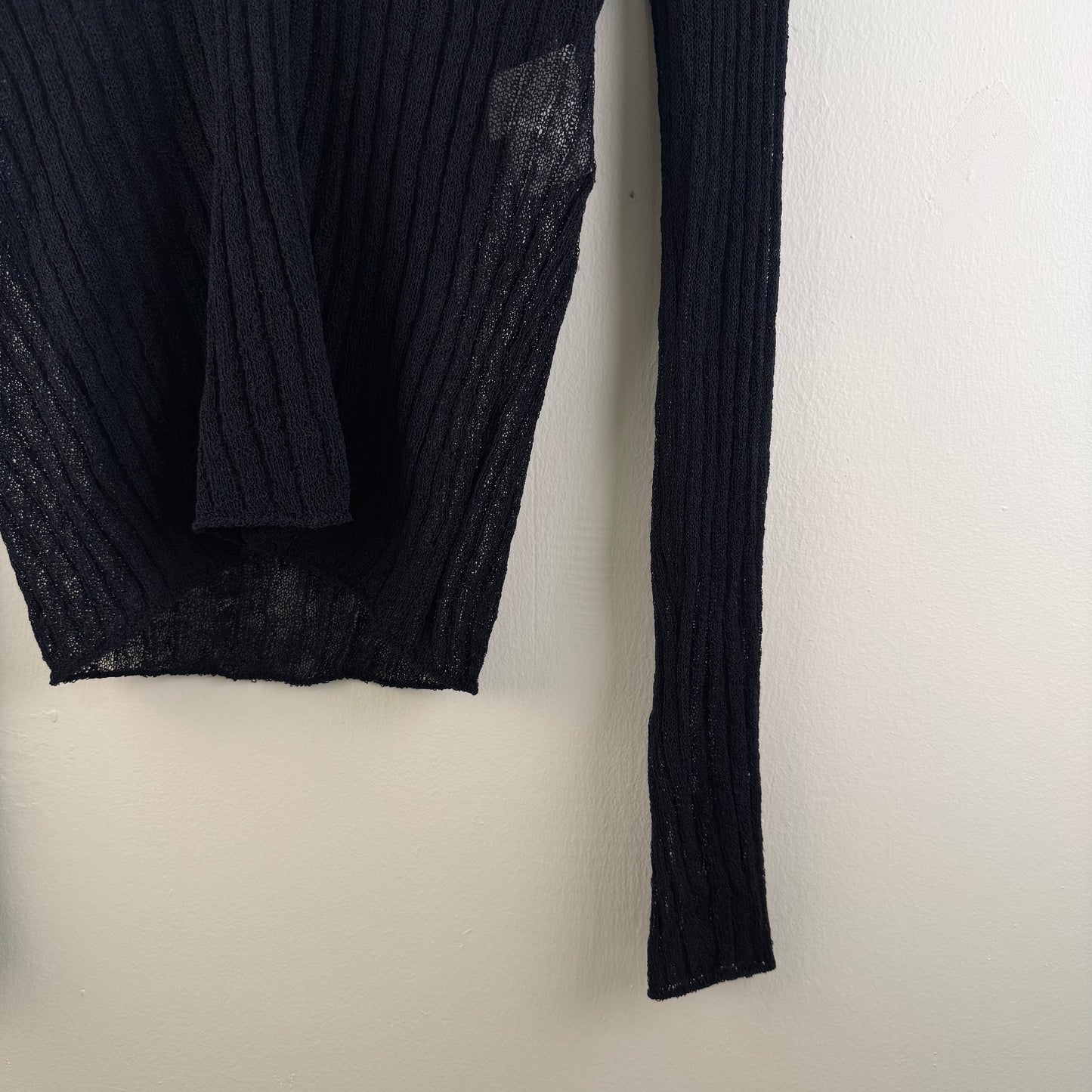 Gucci Long-Sleeve V-Neck Top