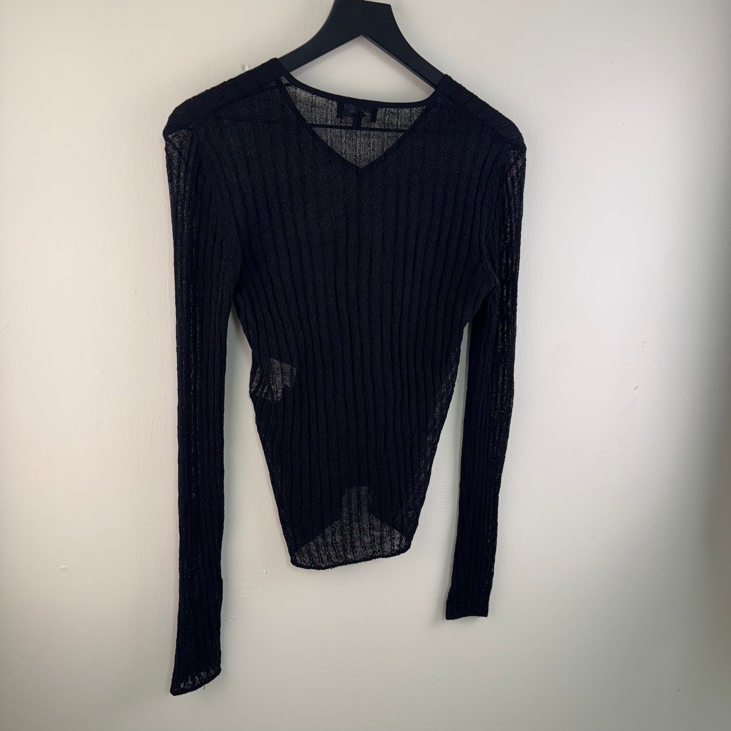 Gucci Long-Sleeve V-Neck Top