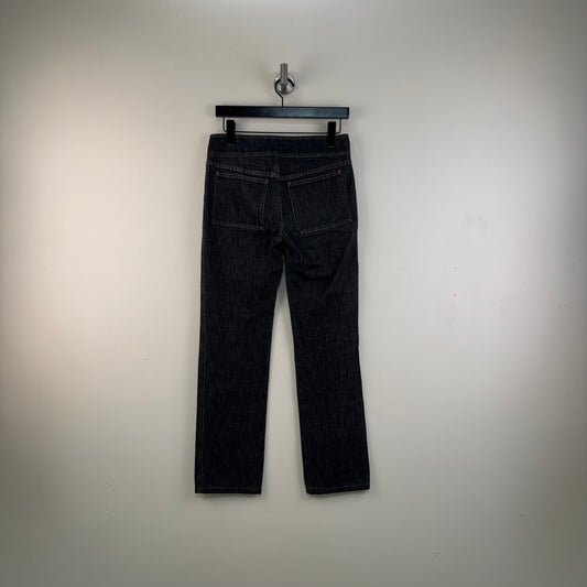 Gucci Tom Ford Era Lace-Up Denim Pants